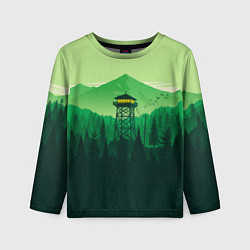 Лонгслив детский Файрвотч, цвет: 3D-принт