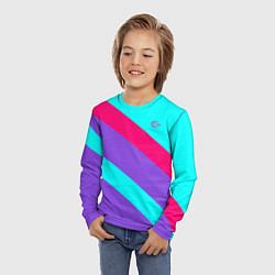 Лонгслив детский Аля восьмидесятые FIRM, цвет: 3D-принт — фото 2