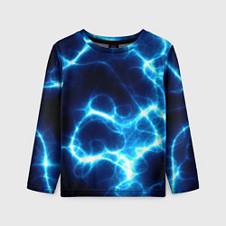 Детский лонгслив Молния грозовая - электрические разряды