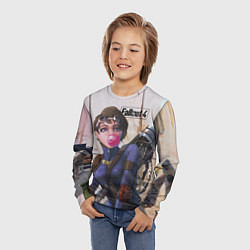 Лонгслив детский Fallout 4 - character - computer game, цвет: 3D-принт — фото 2