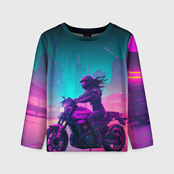 Детский лонгслив Cyberpunk moto