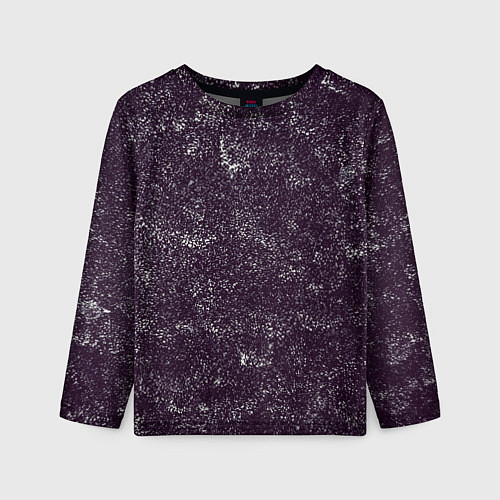 Детский лонгслив Гранжевая шумовая текстура / 3D-принт – фото 1