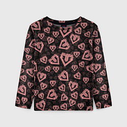 Детский лонгслив Big bang pattern