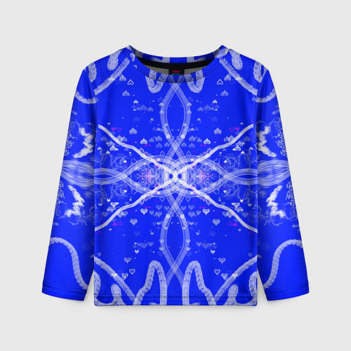 Детский лонгслив Сложный орнамент / 3D-принт – фото 1