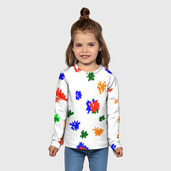 Лонгслив детский Мамин художник, цвет: 3D-принт — фото 2