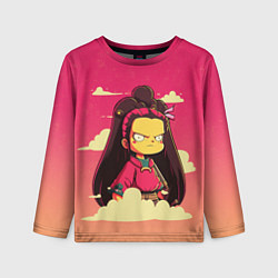 Детский лонгслив Kamado Nezuko simpson