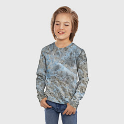 Лонгслив детский Паутина белая, цвет: 3D-принт — фото 2