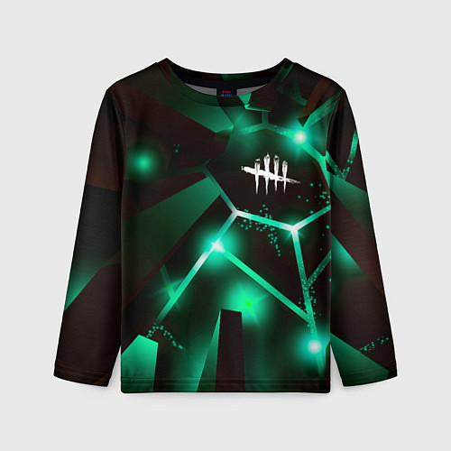 Детский лонгслив Dead by Daylight разлом плит / 3D-принт – фото 1