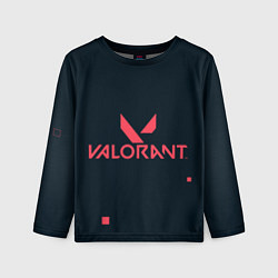 Детский лонгслив Valorant игрок