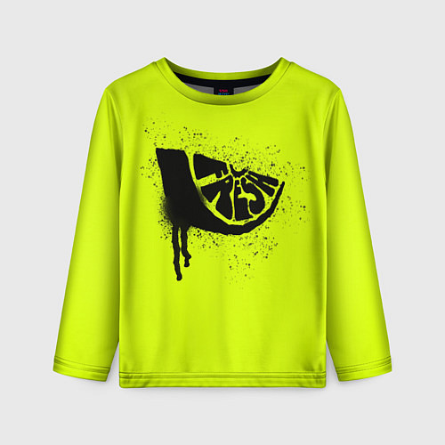 Детский лонгслив Fresh lime / 3D-принт – фото 1