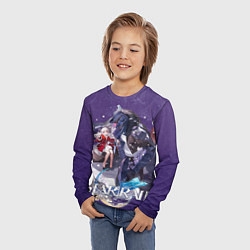 Лонгслив детский Клара Хонкай Стар Рейл, цвет: 3D-принт — фото 2