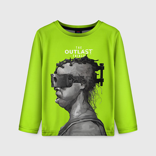 Детский лонгслив The Outlast Trials / 3D-принт – фото 1