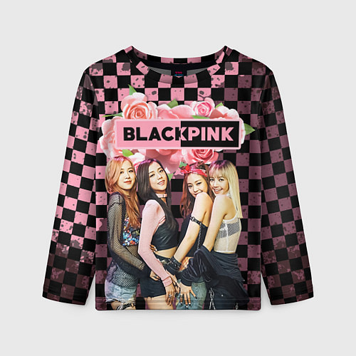 Детский лонгслив Blackpink - girls / 3D-принт – фото 1