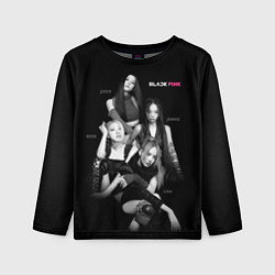 Детский лонгслив Blackpink girl group