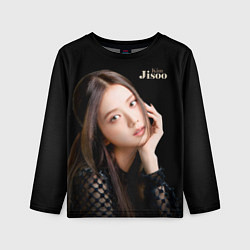 Лонгслив детский Blackpink Cute Jisoo Kim, цвет: 3D-принт