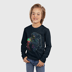 Лонгслив детский Неизведанный космос, цвет: 3D-принт — фото 2