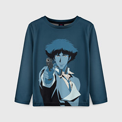 Детский лонгслив Spike Spiegel blue