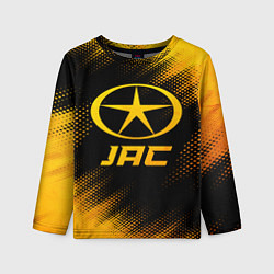 Детский лонгслив JAC - gold gradient