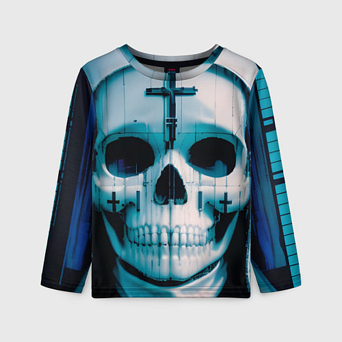 Детский лонгслив Проклятие монахини / 3D-принт – фото 1