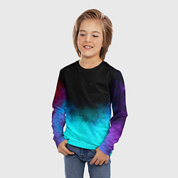 Лонгслив детский Крылья на спине, цвет: 3D-принт — фото 2