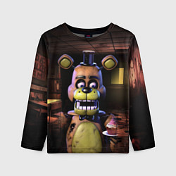 Лонгслив детский Five Nights at Freddy, цвет: 3D-принт