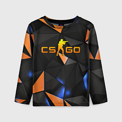 Детский лонгслив CSGO orange style