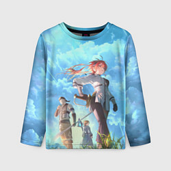 Детский лонгслив Реинкарнация безработного - персонажи