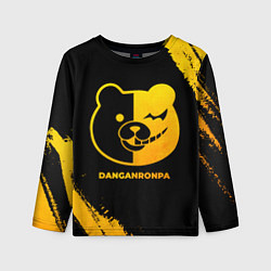 Детский лонгслив Danganronpa - gold gradient