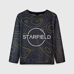 Детский лонгслив Starfield марс dark