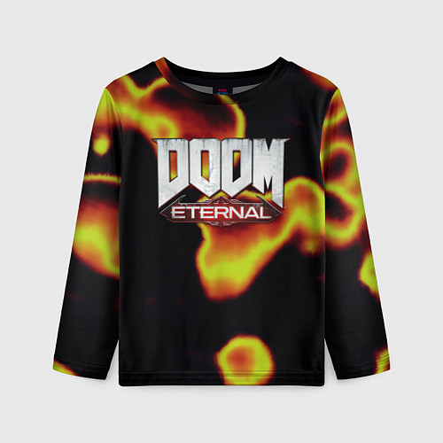 Детский лонгслив Doom eternal mars / 3D-принт – фото 1