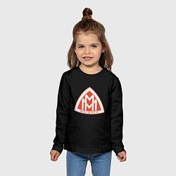 Лонгслив детский Maybach logo, цвет: 3D-принт — фото 2