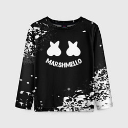 Детский лонгслив Marshmello splash