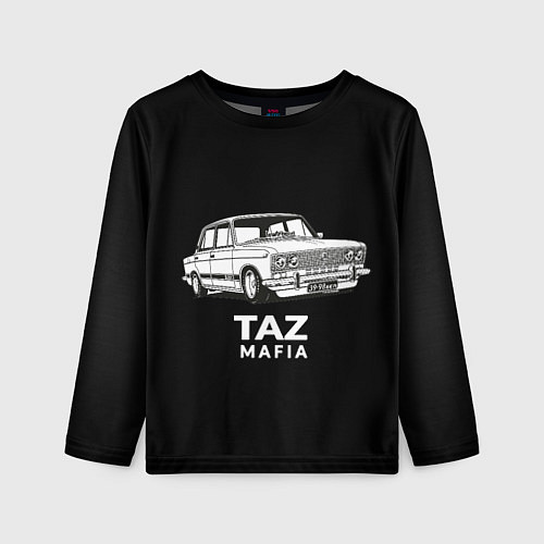 Детский лонгслив TAZ Mafia / 3D-принт – фото 1