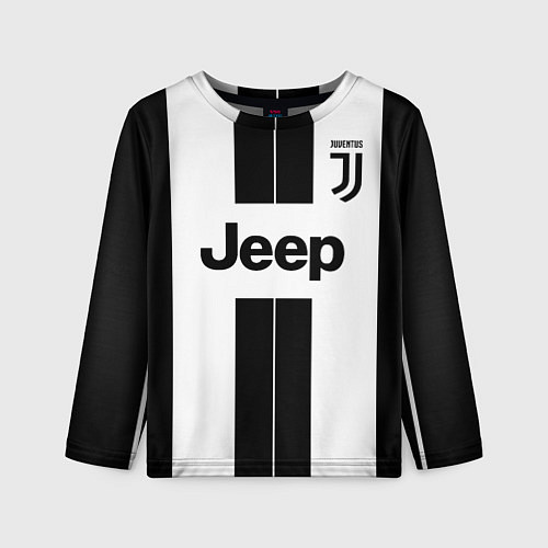 Детский лонгслив Juventus collection / 3D-принт – фото 1