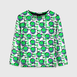 Детский лонгслив The Crowned smiley