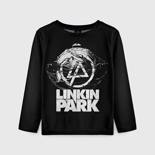 Детский лонгслив Linkin Park рэп-метал / 3D-принт – фото 1