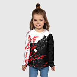 Лонгслив детский Tokyo Dragon, цвет: 3D-принт — фото 2