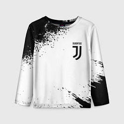 Детский лонгслив Juventus sport color black