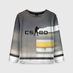 Лонгслив детский Counter Strike go - shooter video game, цвет: 3D-принт