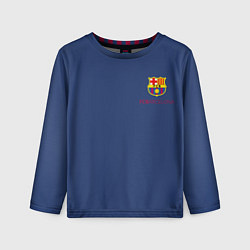 Детский лонгслив Месси - 10 номер футбольный клуб Барселона