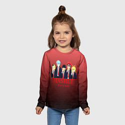 Лонгслив детский Магия и мускулы, цвет: 3D-принт — фото 2