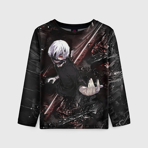 Детский лонгслив Tokyo Ghoul anime / 3D-принт – фото 1