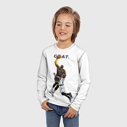 Лонгслив детский Goat 23 - LeBron James, цвет: 3D-принт — фото 2