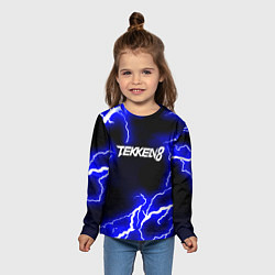 Лонгслив детский Tekken молнии, цвет: 3D-принт — фото 2