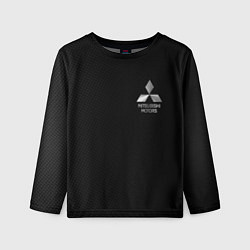 Лонгслив детский Mitsubishi - carbon and metal, цвет: 3D-принт