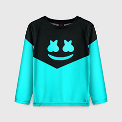 Лонгслив детский Marshmello dj geometry, цвет: 3D-принт