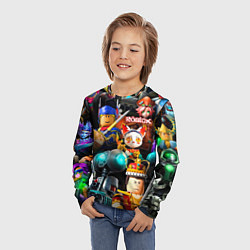 Лонгслив детский Roblox game, цвет: 3D-принт — фото 2