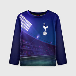 Лонгслив детский Tottenham ночное поле, цвет: 3D-принт