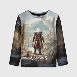 Детский лонгслив Assassins creed старинный город