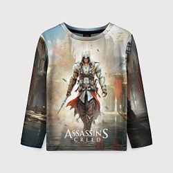 Детский лонгслив Assassins creed poster game